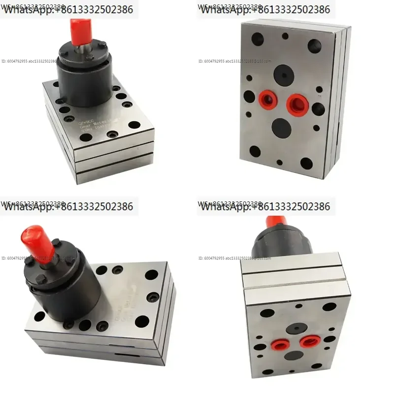Liquid Dosing Application 20cc/Rev Polyesters Gear Metering Pump For High Viscosity Glue Filling Machine