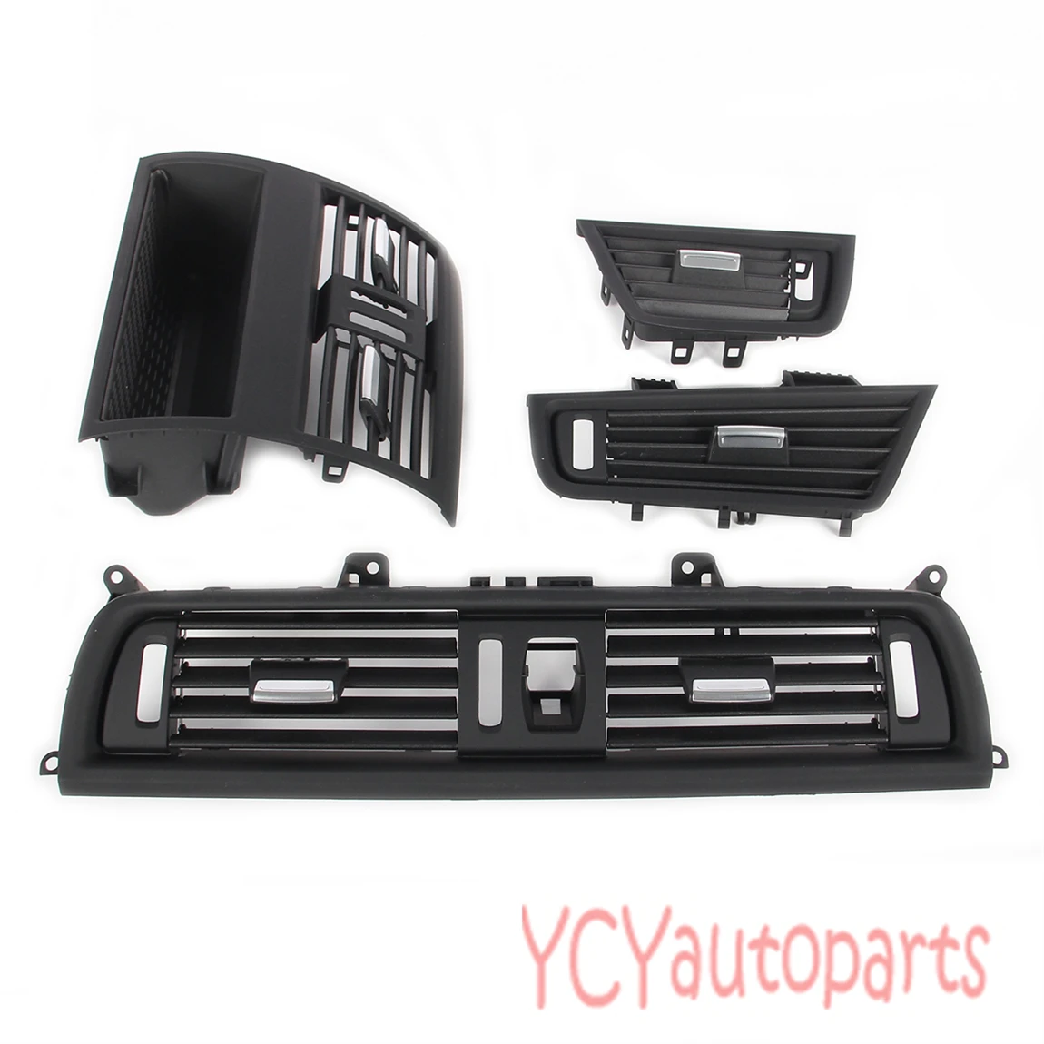 Front Rear Dash AC Air Outlet Vent Kit Fit For BMW 5 Series 2010-2016