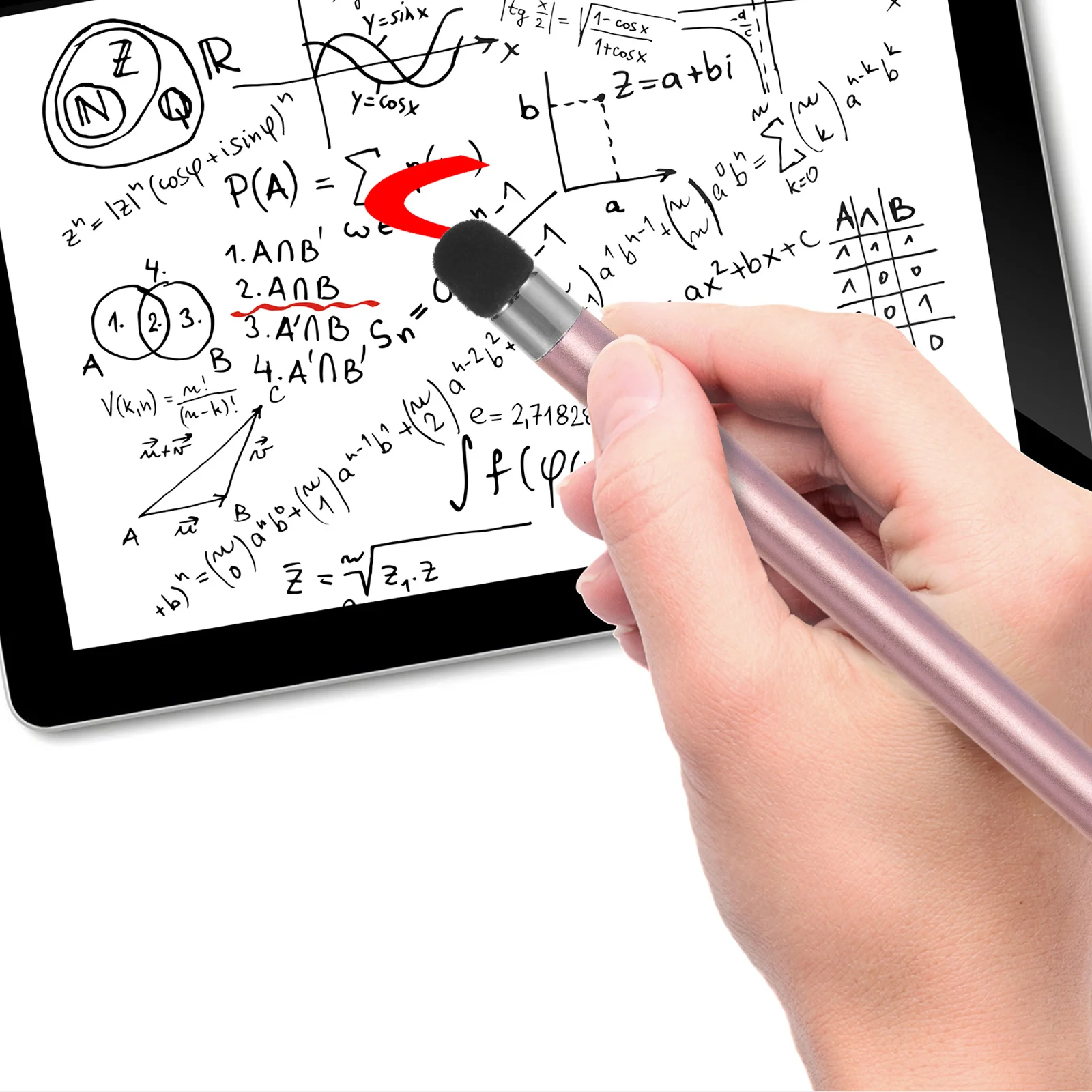 5pcs Felt Stylus Tips for Touchscreen Pens Capacitive Replacement Nibs 8x11 Size Durable Practical Long Term Use