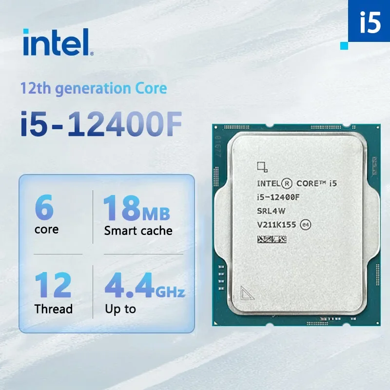 インテル Core i5-12400F (第12世代) 新型 2.5GHz 6コア 12スレッド