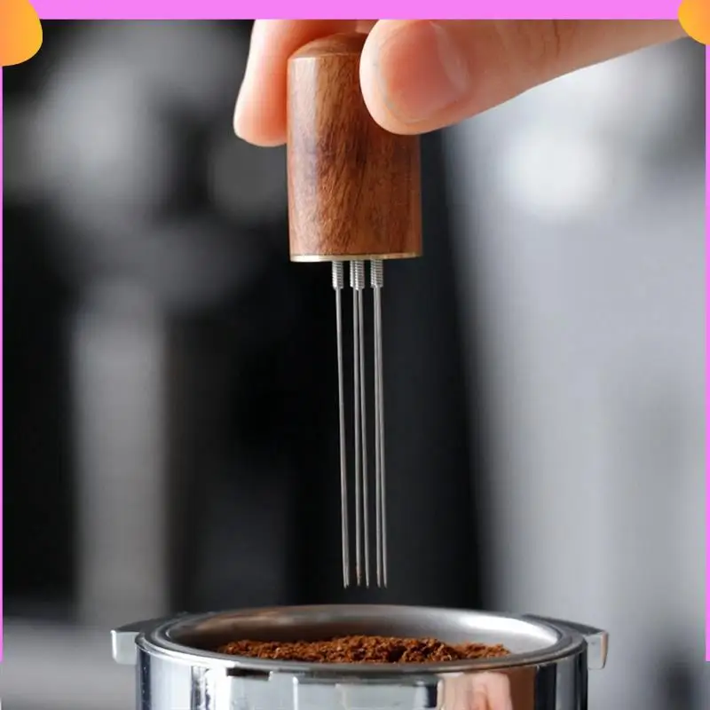 

A23P Coffee Cloth Powder Needle Stainless Steel Tamper Concentrate Durable Easy Install Easy To Use
