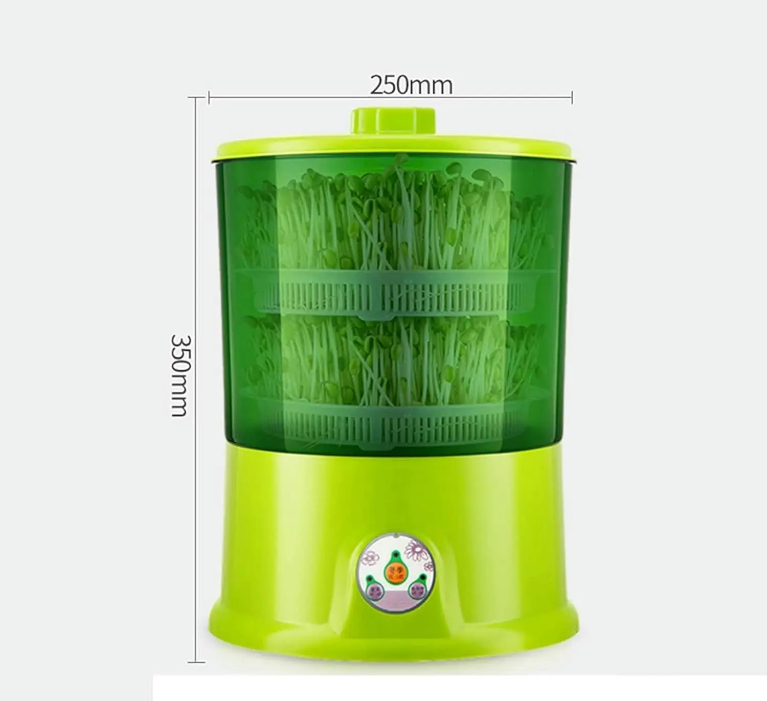 Bean Sprout Machine Electric Seed Germinator Constant Temperature Green Vegetable Seedling Growth Bucket Grain Seed Cultivator