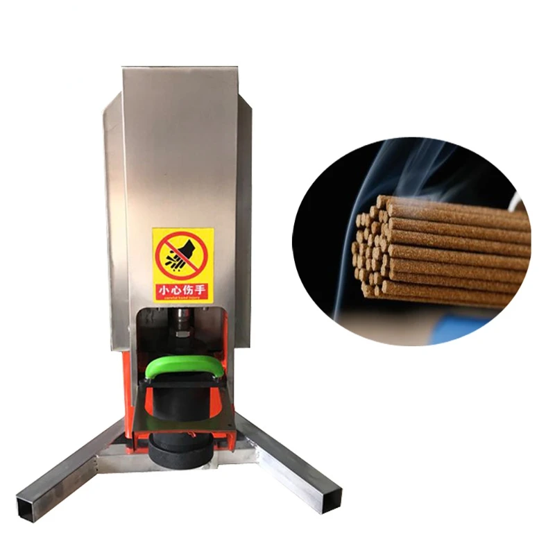 

50-100kg/h Hydraulic Incense Stick Making Machine Incense Extruder