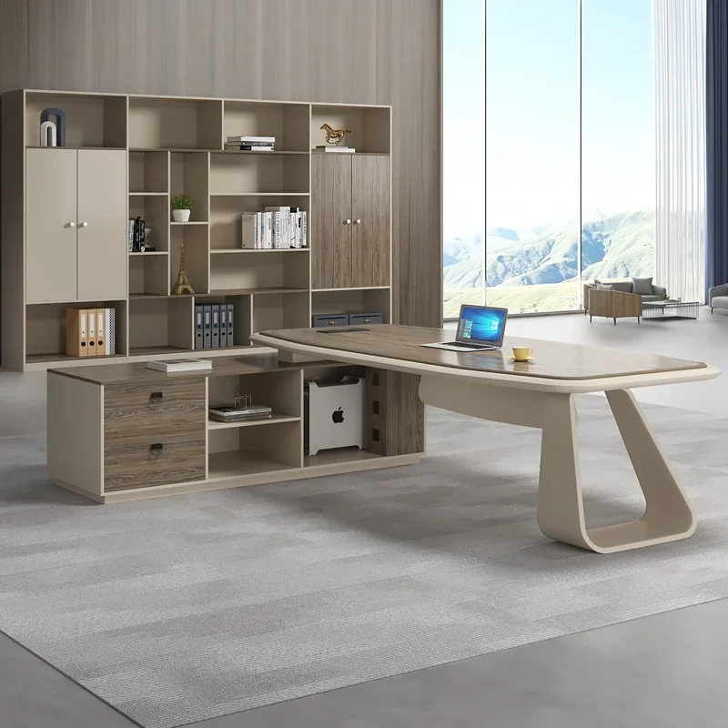 

Coffee Tables Executive Desk Multifunctional Computer Auxiliary Automatic Workstation Room Desks to Study Furniture Office Table