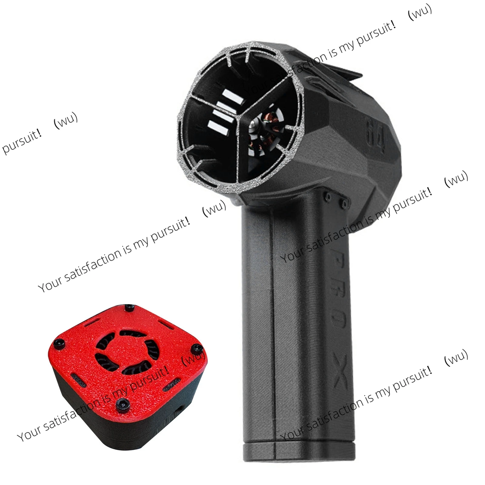 60W Turbo Fan Blower Charging 350km/h Wind Active Heat Dissipation Powerful Turbofan Stepless Speed Regulation for Cleaning