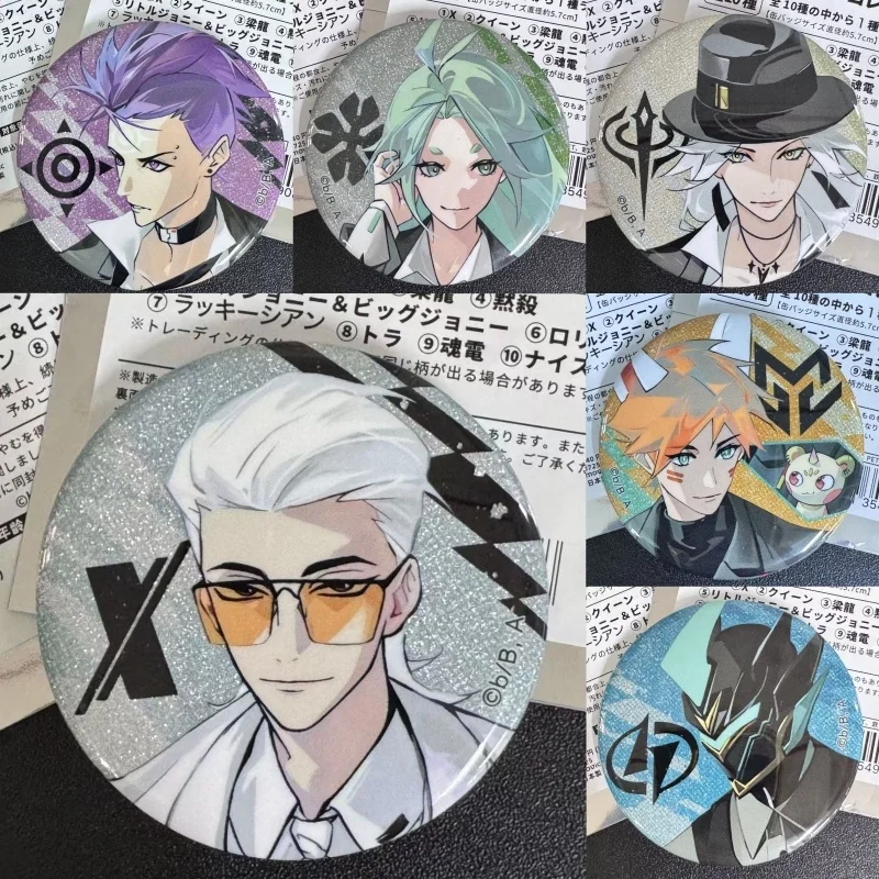 

Подлинная булавка для товаров и значков Be Hero X — королева, красивая, DRAGON BOY, GHOSTBLADE, LUCKY CYAN, E-Soul, игрушка в подарок в стиле аниме