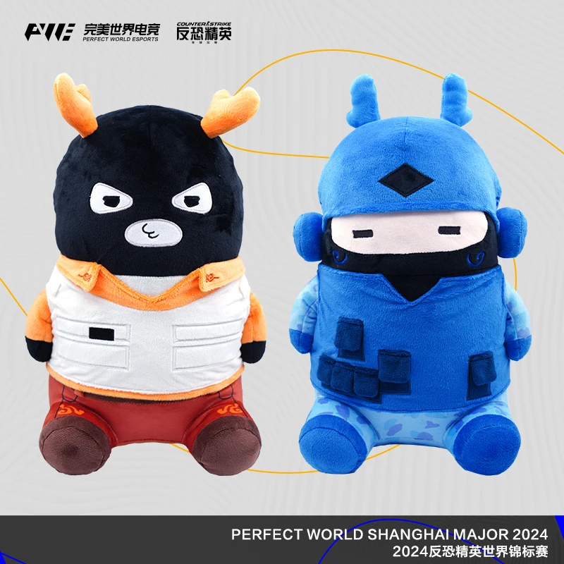 

[Официальная] игра CSGO 33 см, милая кукла, натуральная HAI BYE, талисман, сидящая фигурка, украшения, подарки Doujin для косплея