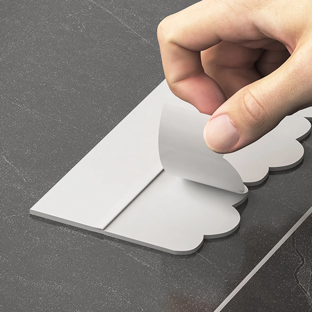 

Sink Edge Tape Waterproof Sealing Tape Customizable Length Effortless Cleaning No Special Tools Needed For Sinks