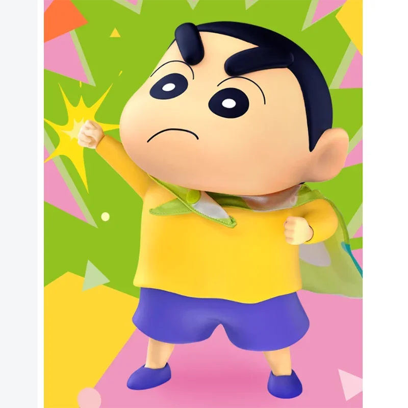 52 SPIELZEUG Crayon Shinchan-Neue Dimension Blind Box Mystery Box Caixa Sorpresa Mädchen Anime Figuren Nette Modell Geburtstag Geschenk
