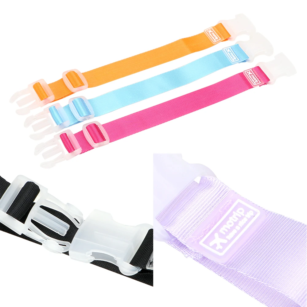 Luggage Bag Straps Adjustable Lock Hooks Travel Suitcase Straps Buckle Baggage Tie Down Belt