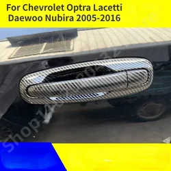 Exterior Door Handle Cover For Chevrolet Lacetti Optra Daewoo Nubira Suzuki Forenza Holden Viva Stickers Car Styling