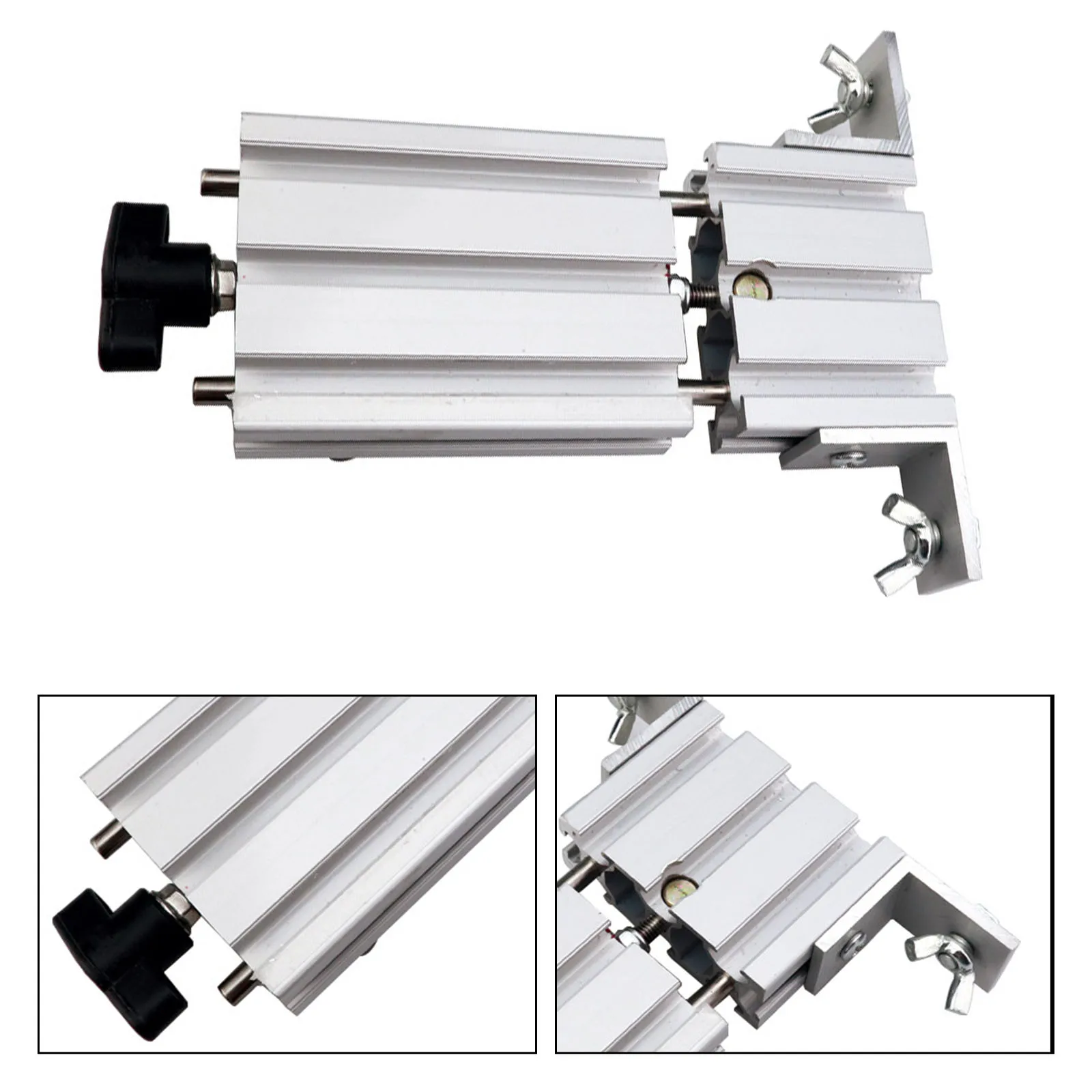 Slide for Rail for Lathe Auxiliary 2060 Aluminum Alloy Scratch Resistant 35mm Travel Quiet Metal Free Operation