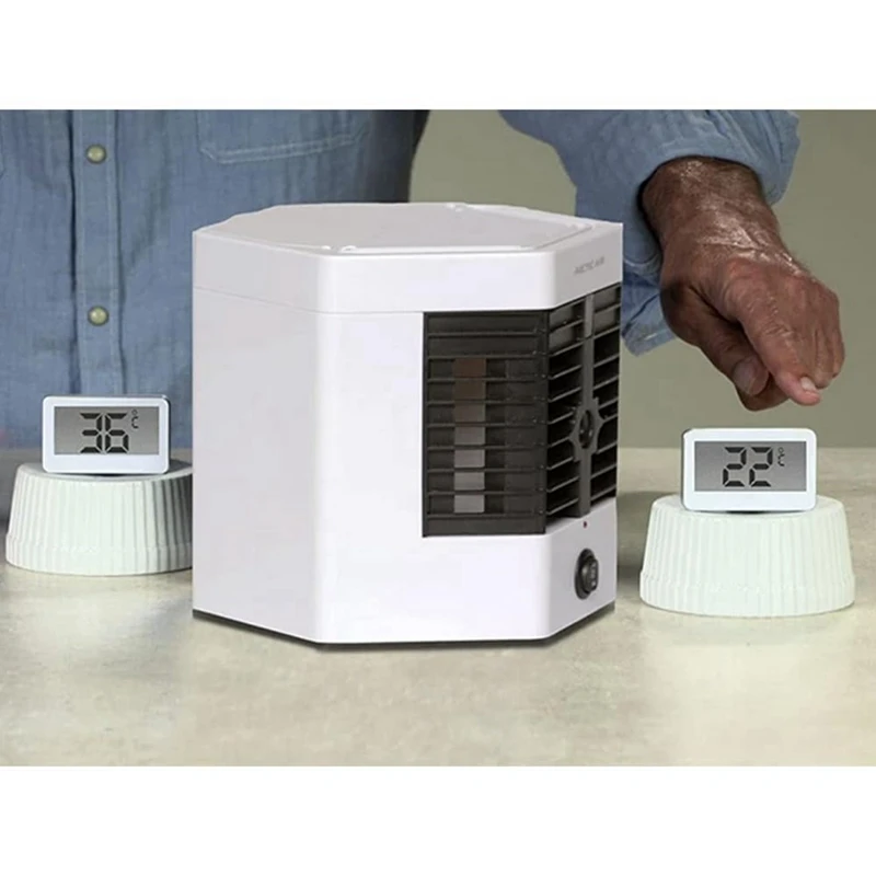 Portable Mini Air Conditioner, Very Suitable For Small Rooms, Quiet Air Cooler, Portable Mini Fan, Humidifier