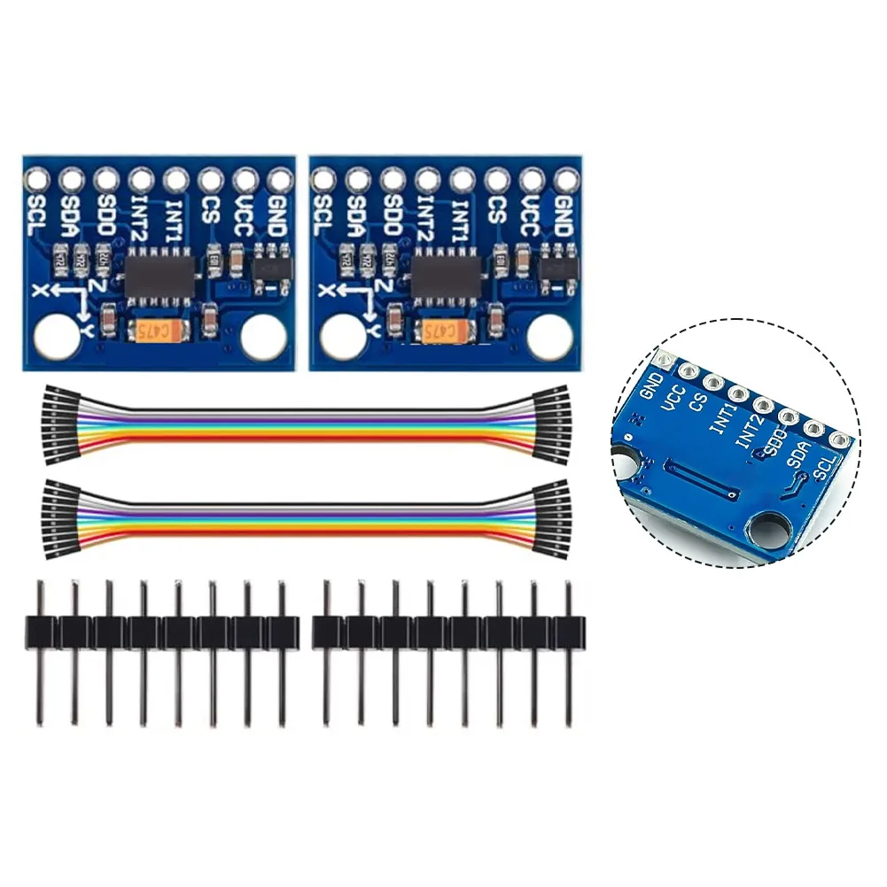 1Set GY-291 Accelerometer Module 3-5V The Three-axis For ADXL345 Accelerometer Module For Mobile Device Applications