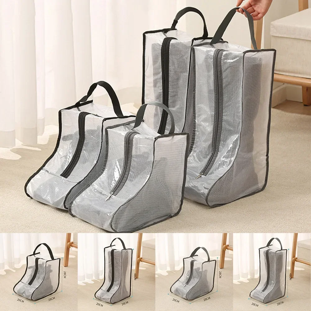 Shoes Organizer Storage Bags Long Shoe Home Dustproof Cover Travel Portable Bag Protective Shoes Organizer Shoes Cover Bag