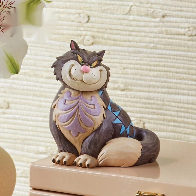 

Disney Anime Lucifer Figurines High-End Desktop Ornaments Home Decor Collections Models Toys Dolls Holiday Fans Gift Toy