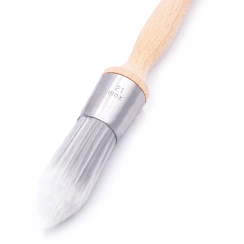 28GF 3pcs Smooth & Even Paint Brushes with Comfortable Grip Fine Tip Designs Handle Paint Brushes for Tricky Painting