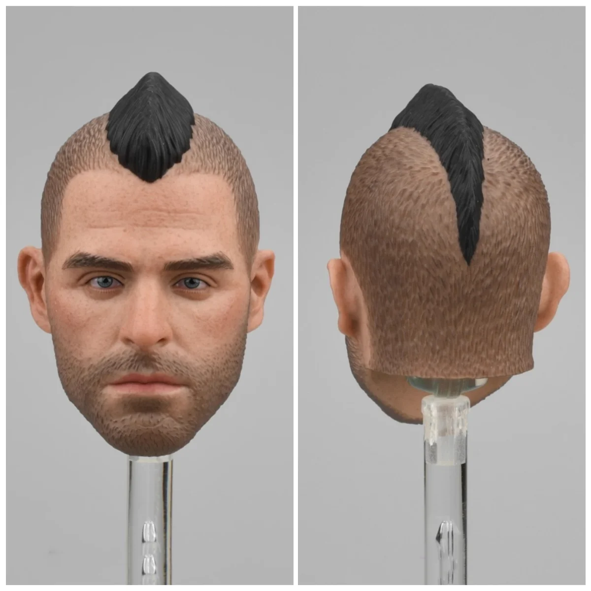 

For Sale 1/6 Easy&Simple Call Man the Duty Soap Figure Male Head Sculpt Carving Headset Phone ES GA1009 For 12"