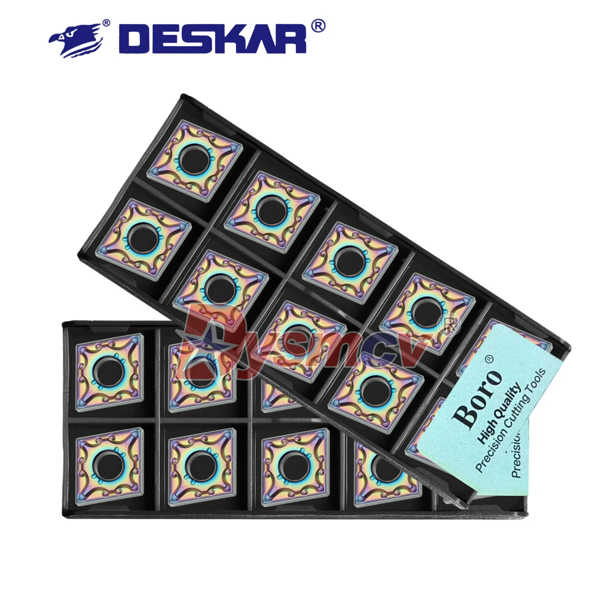 

DESKAR 100% original CNC outer circle turning tool CNMG12044-MA TF618 CNMG120408-TF 918 seven color quenched steel turning blade