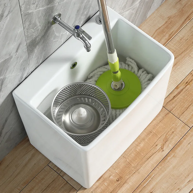 

Washing mop pool, balcony household, mop pool bottom basin