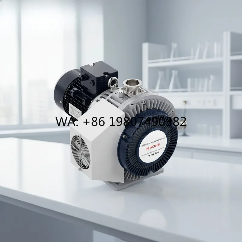 Oil Free Dry Scroll Vacuum Pump 16.6L/s 20L/s 1Pa for Aerospace Vacuum Glove Box Testing