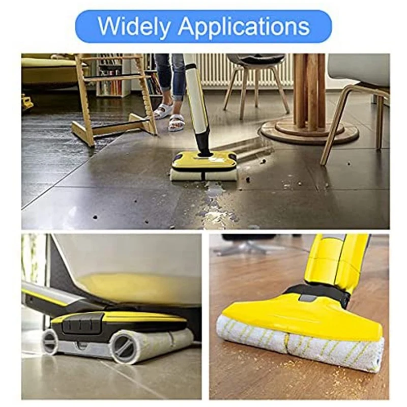 ลูกกลิ้งเปลี่ยนสําหรับ Karcher FC7 FC5 FC3 ไมโครไฟเบอร์ลูกกลิ้งสําหรับ Karcher 2.055-006.0 สําหรับทําความสะอาดพื้นแข็ง