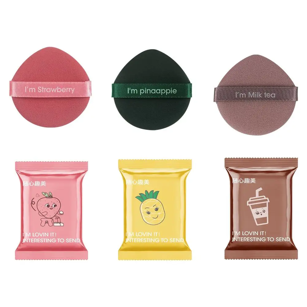 Éponge de maquillage douce réutilisable, 1 pièce, support sec, bb crème fond de teint bouffées outil accessoires maquillage applicateur poudre, H4q7