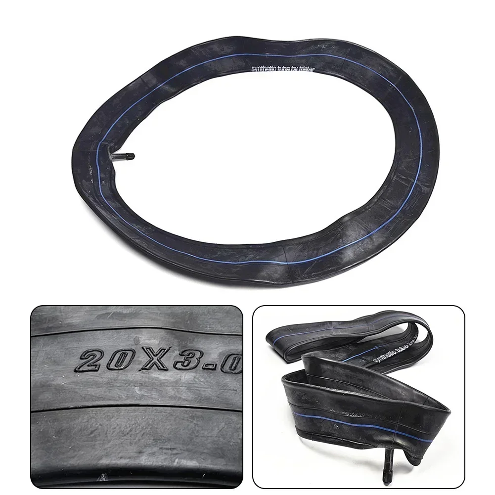 1/2pcs Tyres 20x3 20x3.0 Butyl Rubber Inner Tube 20x3.00 Inner Camera Straight For 20 Inch Tire Electric Vehicle Accessories