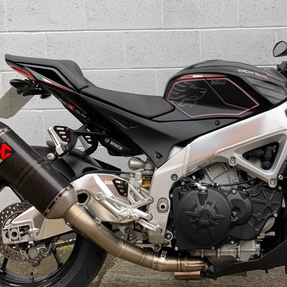 لأبريليا تونو V4 تونو 1000 V4R 2011 2012 2013 2014 دراجة نارية ثلاثية الأبعاد هلام الركبة خزان الغاز الطلاء حماية عدة ملصق لاصق لامع ورائع #3