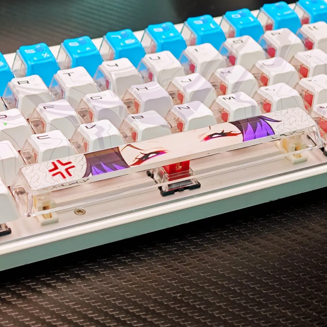 

Механические клавиши для клавиатуры Diy Goddess Story Kochou Shinobu, перекрестные механические клавиши для ПК, персонализированные кейкапы, подарочные игрушки