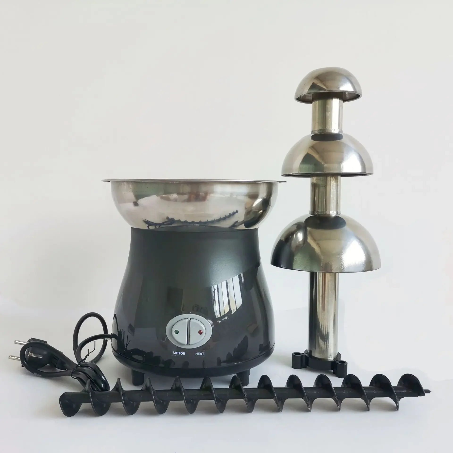 Chocolate Fountain Machine Commercial Self-service Three Layer DIY Waterfall Chocolate Fountain Machine  Chocolate Melting Pot