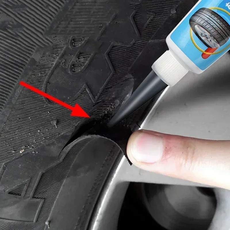 

Black Tyre Repair Instant Liquid Strong Rubber Glues Wear-resistant Rubber Non-corrosive Adhesive Glue Car Instant Strong Tools