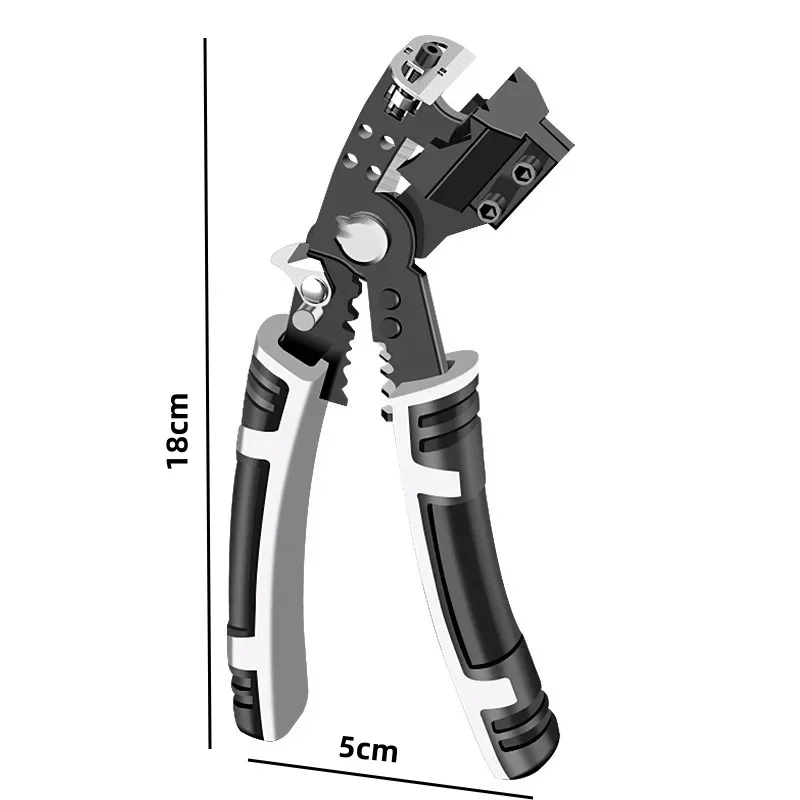 Heavy-duty Wire Stripping Pliers Labor-saving Manual Industrial-grade Multifunctional Electrician Skinning and Cutting Pliers