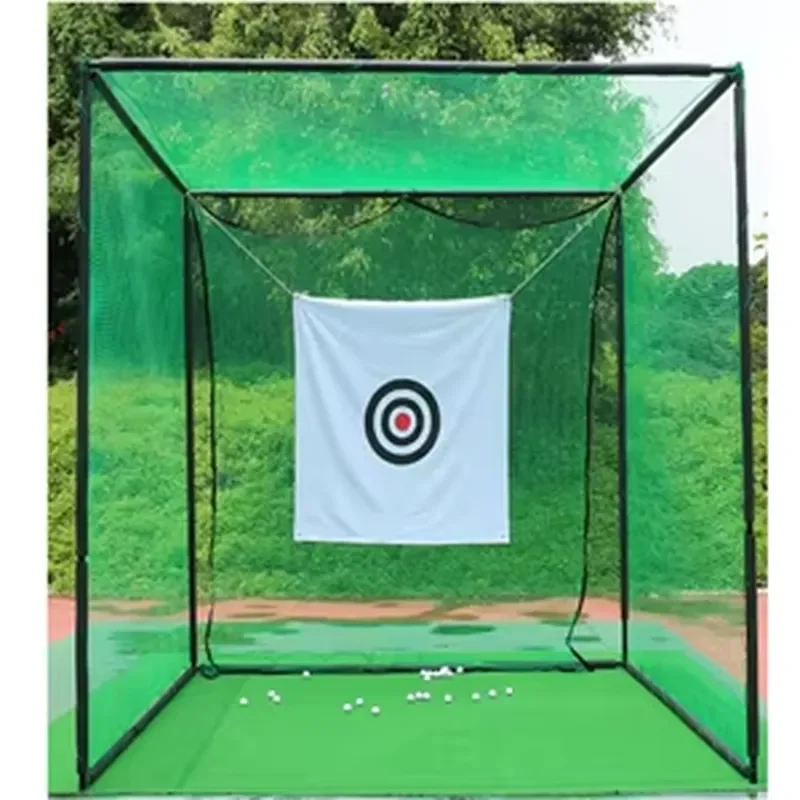 Professional Golf Driving Range Net Practice Cage Outdoor Backstop Screen Training Aid for Home Garden Swing Exercise