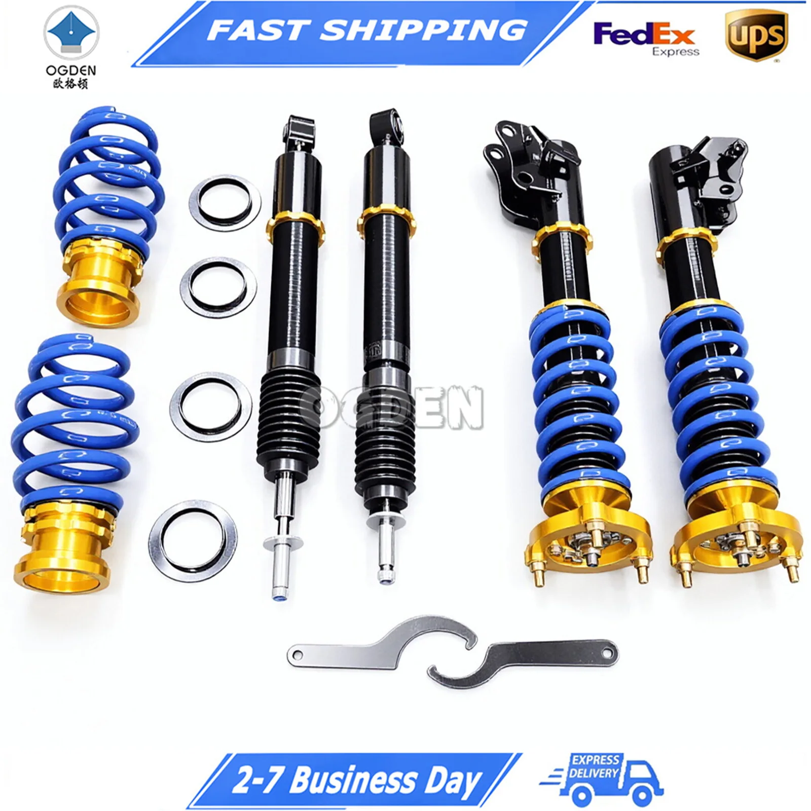 OGDEN Coilover suspension for 8th Gen Honda Civic & CIIMO with spherical bearing top mount