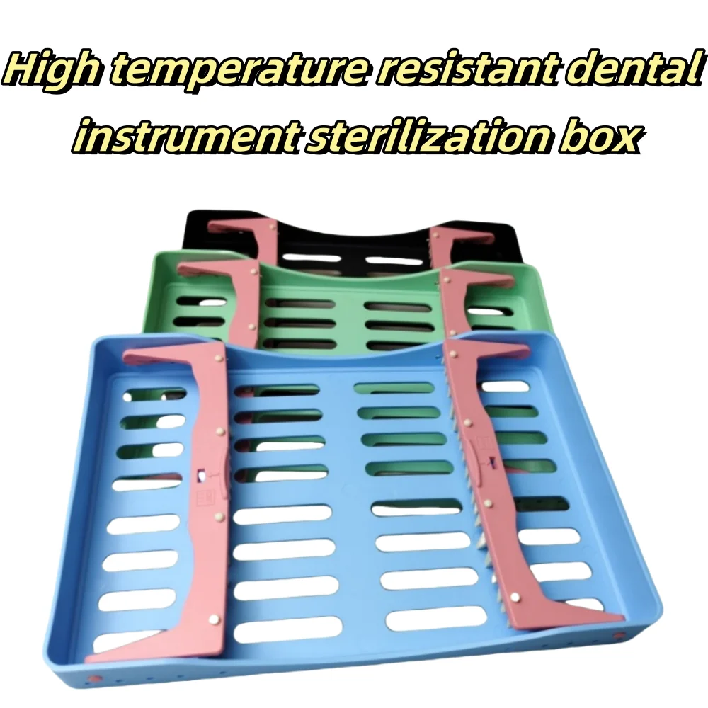 

1 упаковка, коробка для стерилизации автоклава для стоматологических наполнителей из смолы, набор для эстетического восстановления, подходит для ножа из смолы LM, пластика