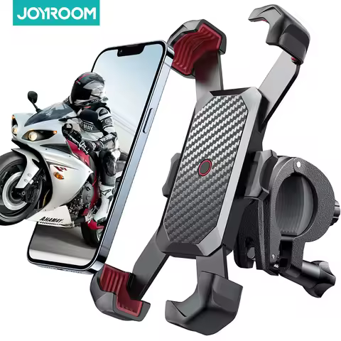 Joyroom Bike Phone Holder 360&deg; View Universal Bicycle Phone Holder for 4.7-7 inch Mobile Phone Stand Shockproof Bracket GPS Clip
