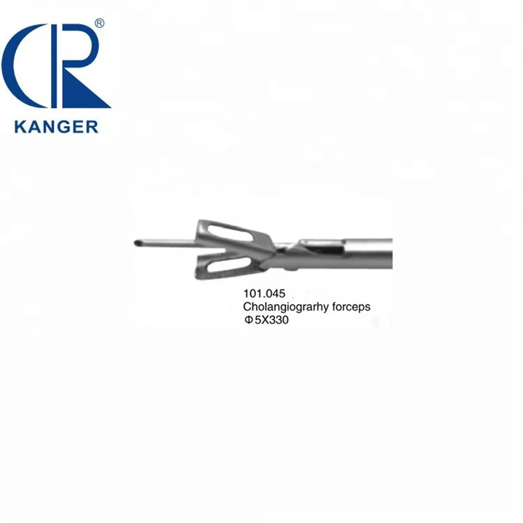 CE ISO approved 5mm 10mm Medical Surgical Instruments Forceps grasper Laparoscopic Reusable Cholangiography 