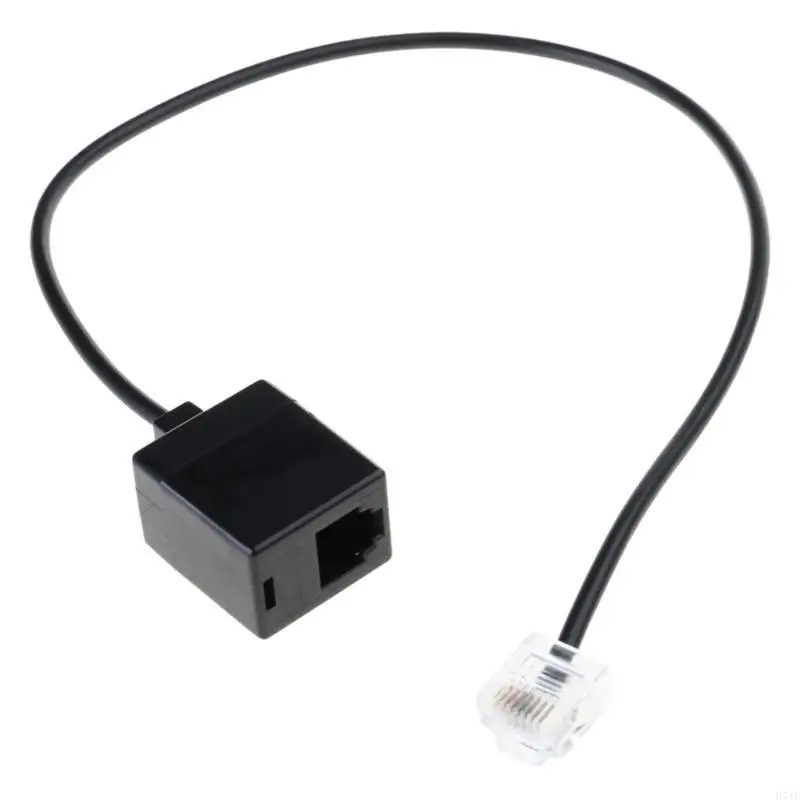 

H7JF Highly Speed RJ45 To RJ11 Conversion Cable, RJ45 to RJ11 Adapter Cable Ethernet To Phone System Adapter Wire