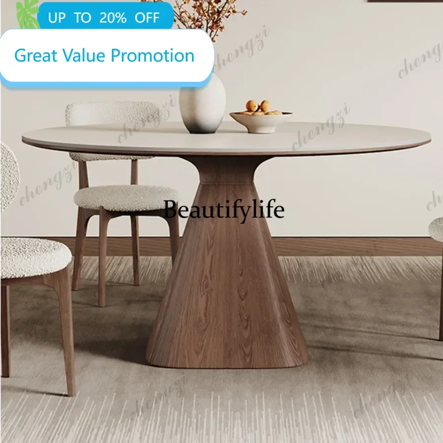 Wood Minimalist Dining Tables Small-sized Thickened Board Dining Tables Contemporary Heavy-duty Furniture Tavoli Da Pranzo LJ40