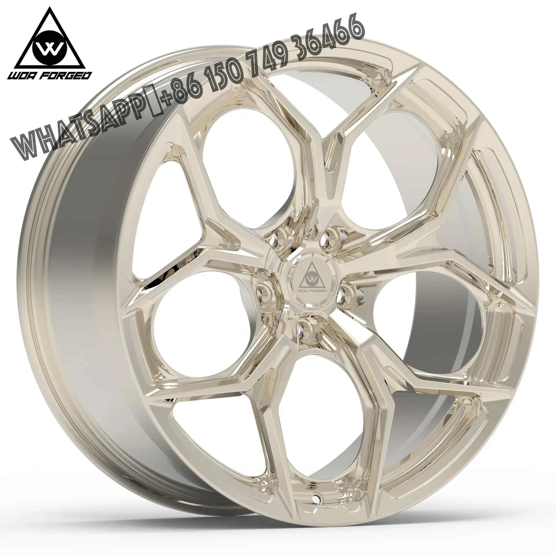 

Wholesale Custom Wheels Forged Car Rims P111sc 18 19 20 21 22 Inch 5x112 Frozen Gold Bright for benz Class c Amg Mercedes