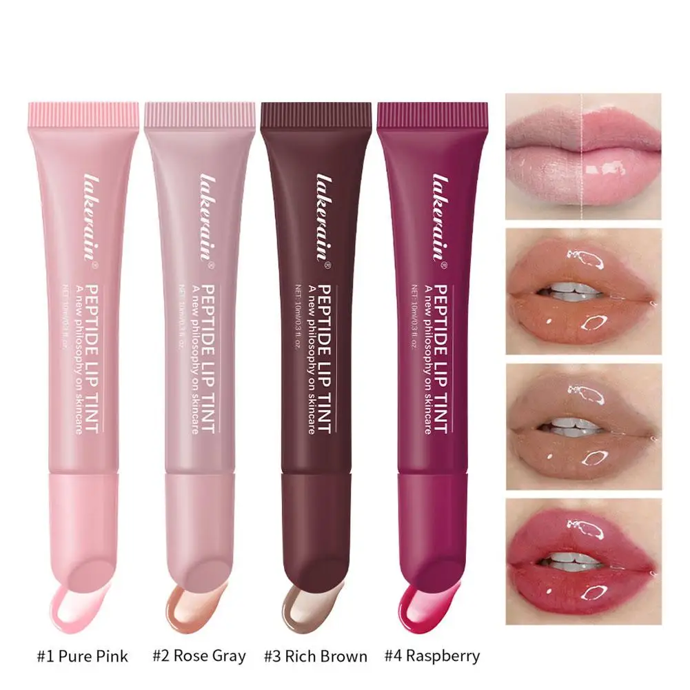 Summer Lip Moisturizer Lip Balm Peptide Smoothing Lipstick Lasting Nourishing Lip Daily Care Makeup Gloss Makeup Skin Care