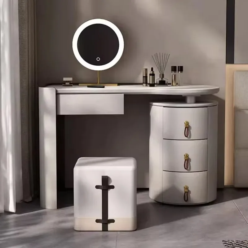 

Salon Minimalist Dressing Table Elegant Simple Classic Nordic Dressing Table Sets Modern Storage Tocador Maquillaje Furniture