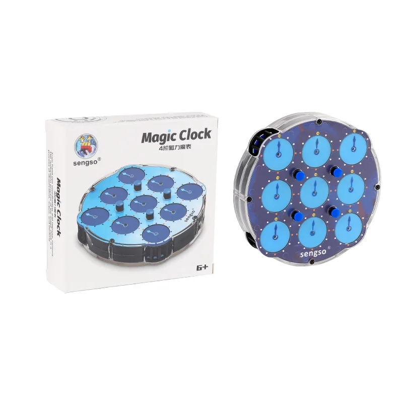 

SengSo Magic Clock Magnetic Magic Watch Magnetic Edition Racing Professional Competition Puzzle Toy