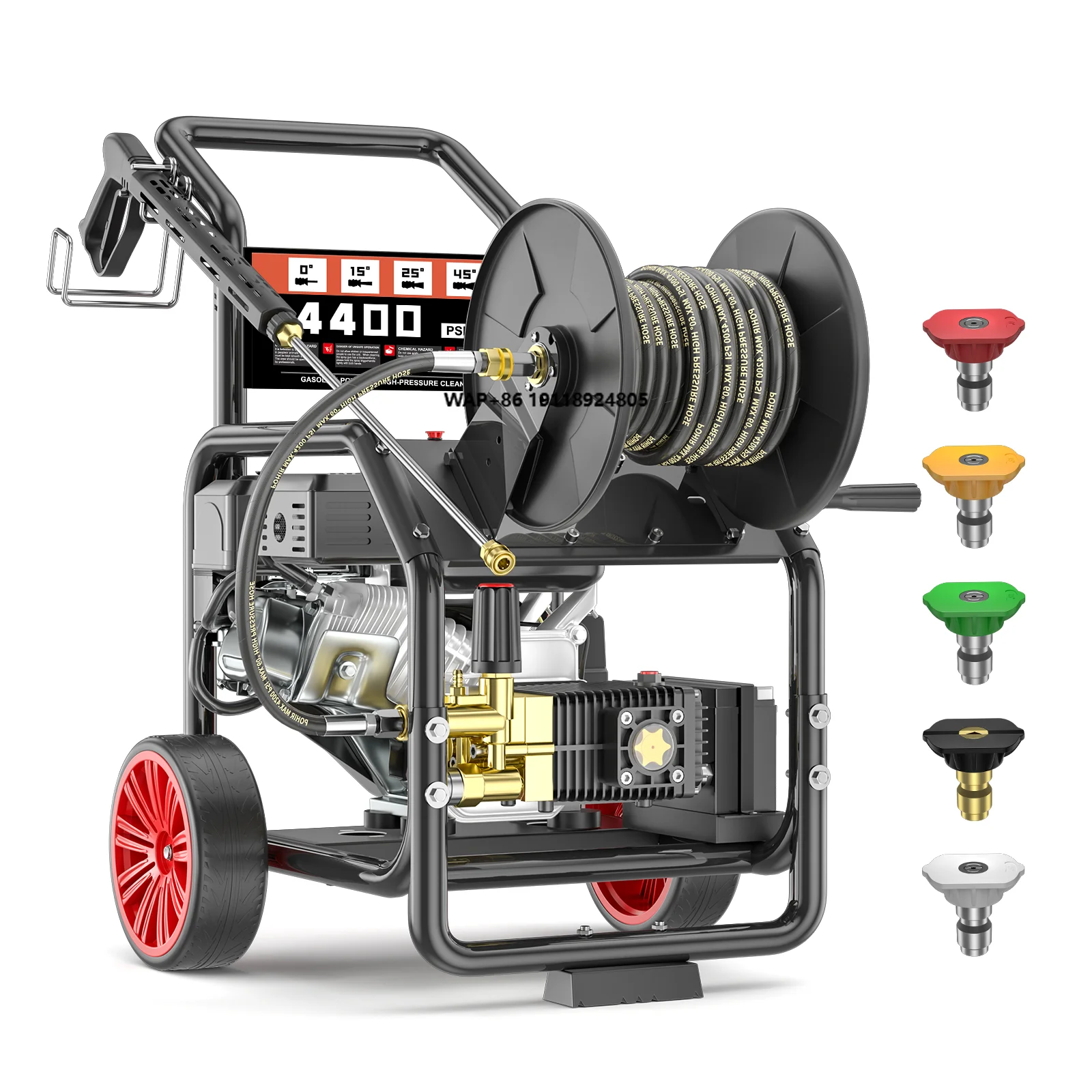 Hot Selling Commercial Industrial Factory Direct Sales 4400psi High Pressure Washing Machine