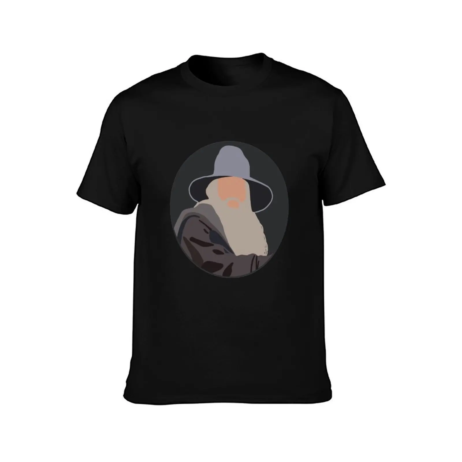 The Wizard T-Shirt Large Size Basic Casual T-Shirt