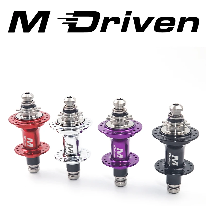 M Driven BMX-Nabe aus Titanlegierung, linker Antriebsnabe, BMX-Hinterradnabe, BMX-Nabe 36h, BMX-Nabe 9T, BMX-Teile, BMX-Links-Antriebsnabe, BMX-Teile – Detail 1