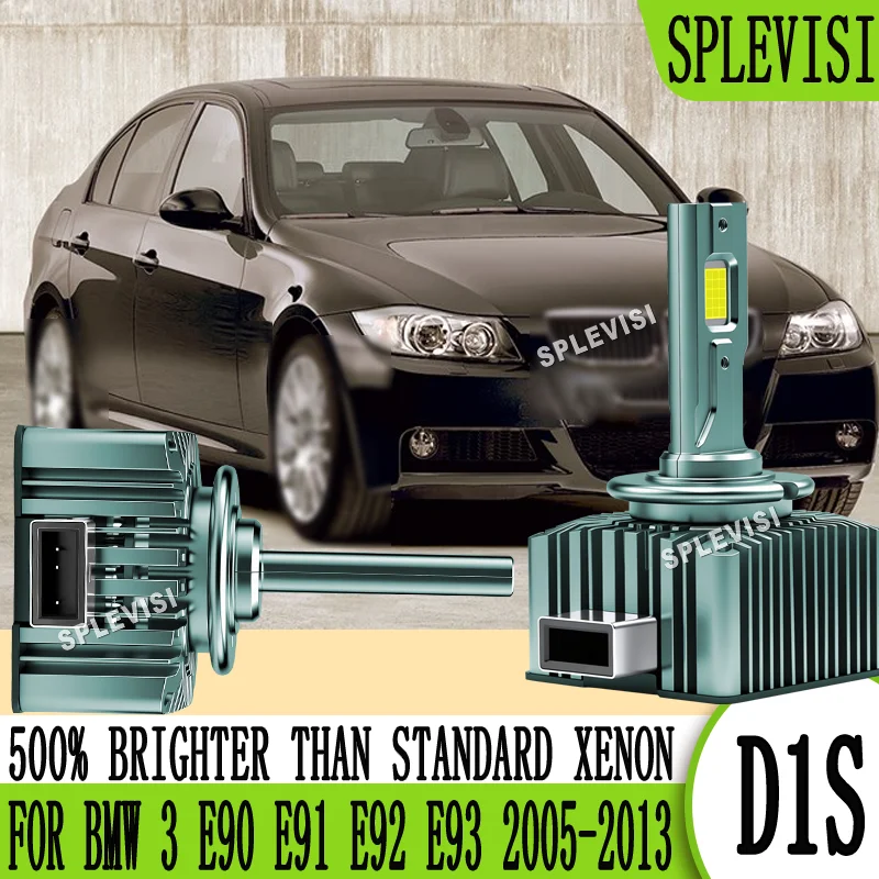 

6000K White Enhanced Visibility in Rain & Snow D1S LED Bulbs For BMW 3 E90 E91 E92 E93 2005 2006 2007 2008 2009 2010-2013