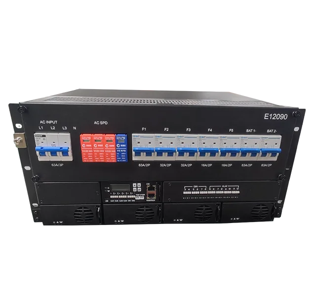 5U E12090 110V 125V Rectifier DC Power System 120V 60A 90A 110A 400A