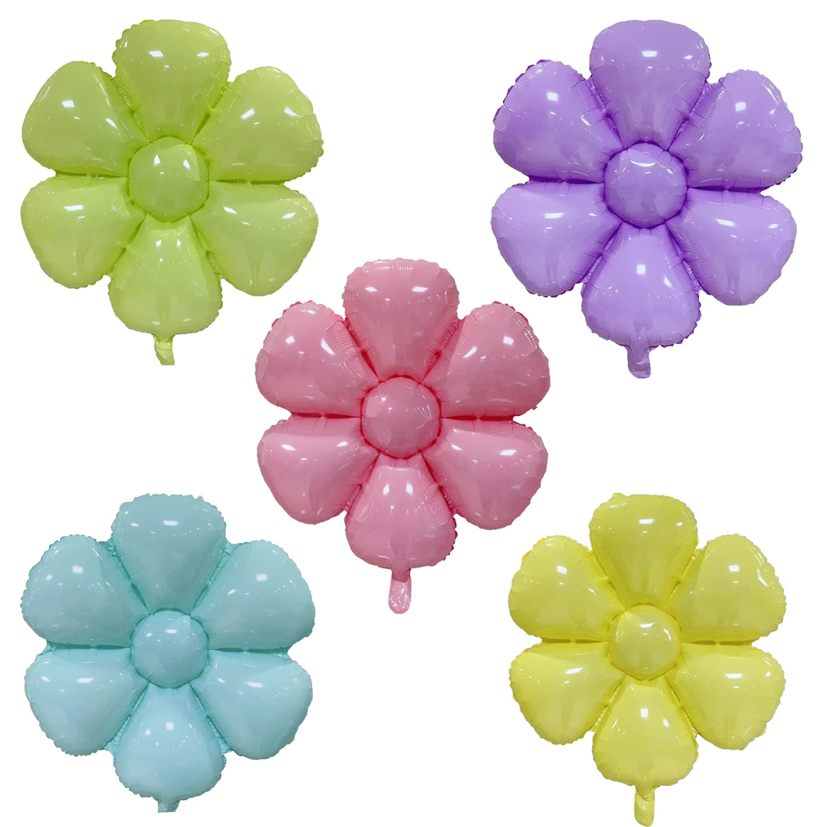1pc 80cm große Macaron Gänseblümchen Luftballons Blume Helium Ballon Muttertag Hochzeit Geburtstags feier Dekorationen